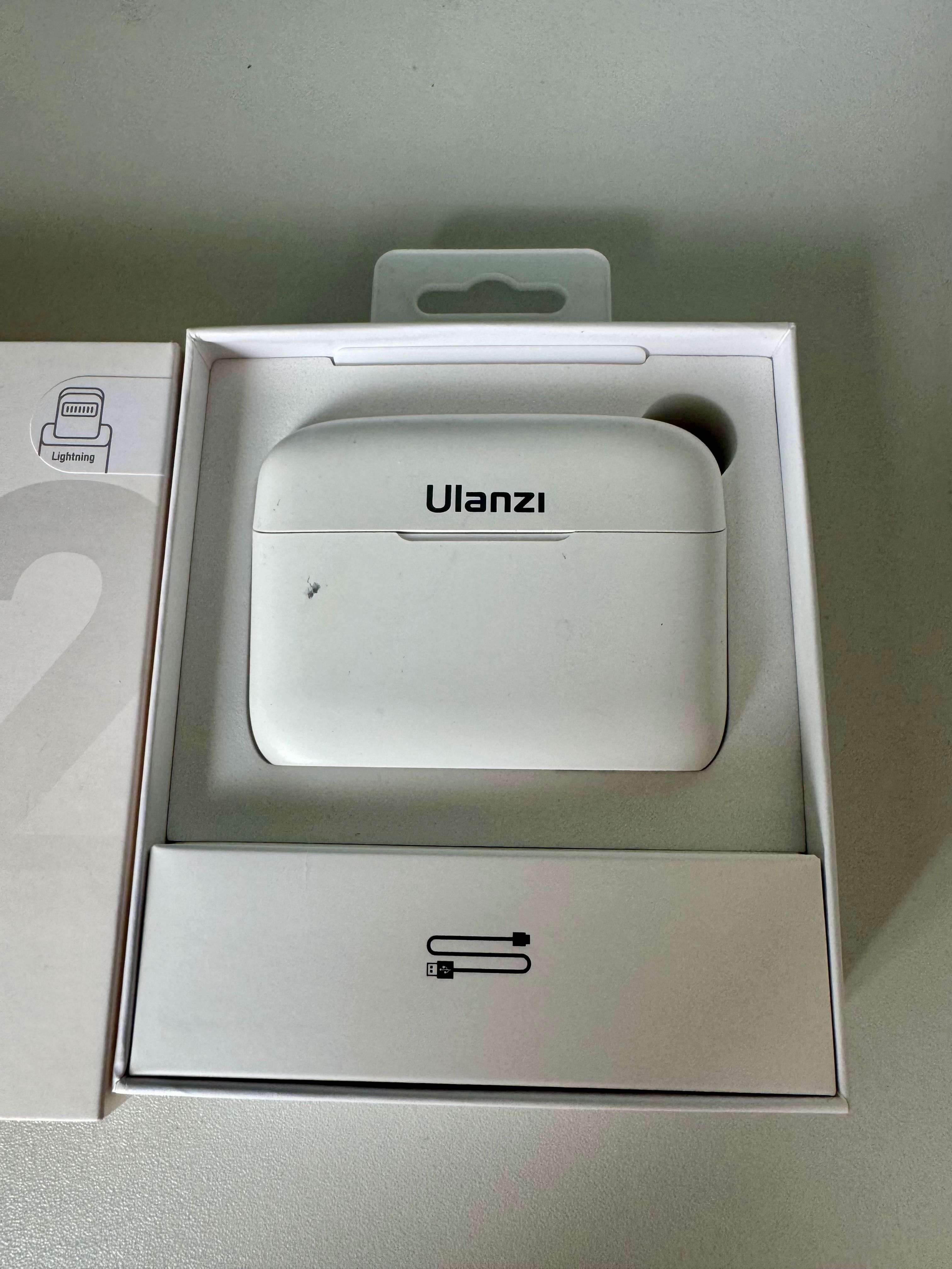 Bezprzewodowe zestaw mikrofonowy Ulanzi J12 IPhone