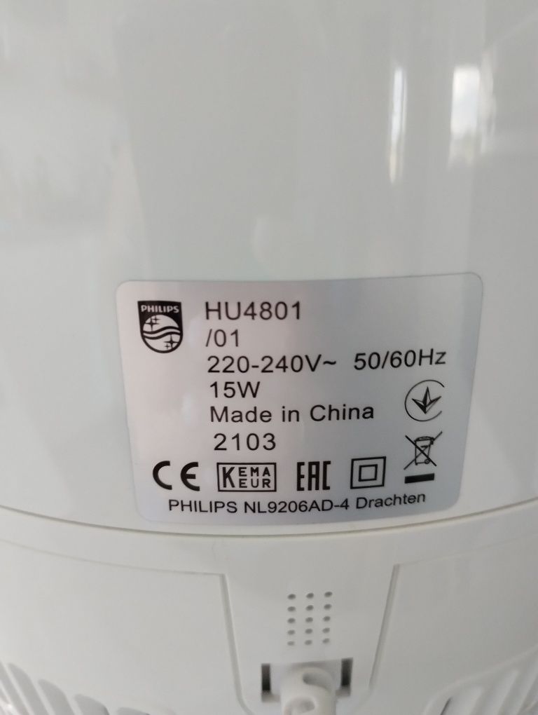 Nawilżacz ewaporacyjny powietrza Philips hu4801/01