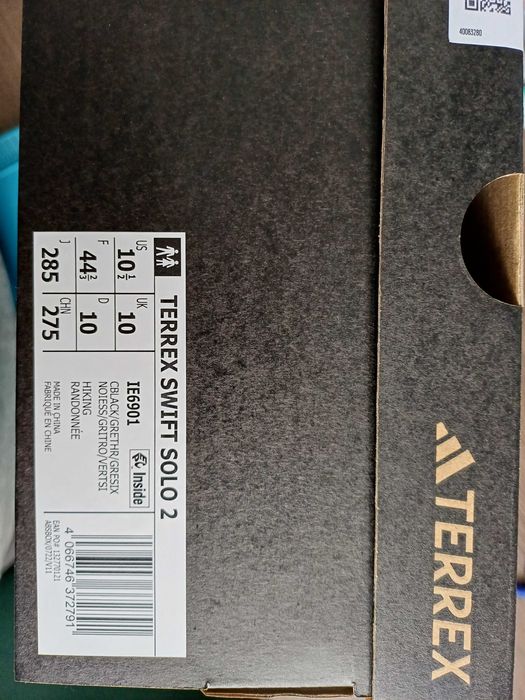 Adidas Buty trekkingowe Terrex Swift Solo 2 r. 44 2/3