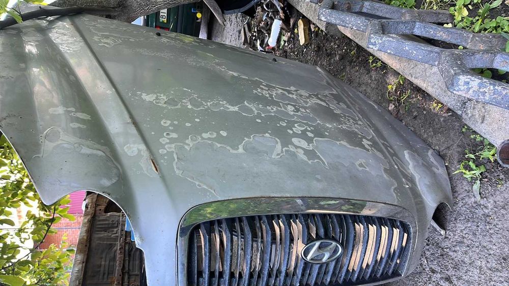 Hyundai Sonata 4 ДЕУ Espero Москвич 402 кришка багажника капот деталі