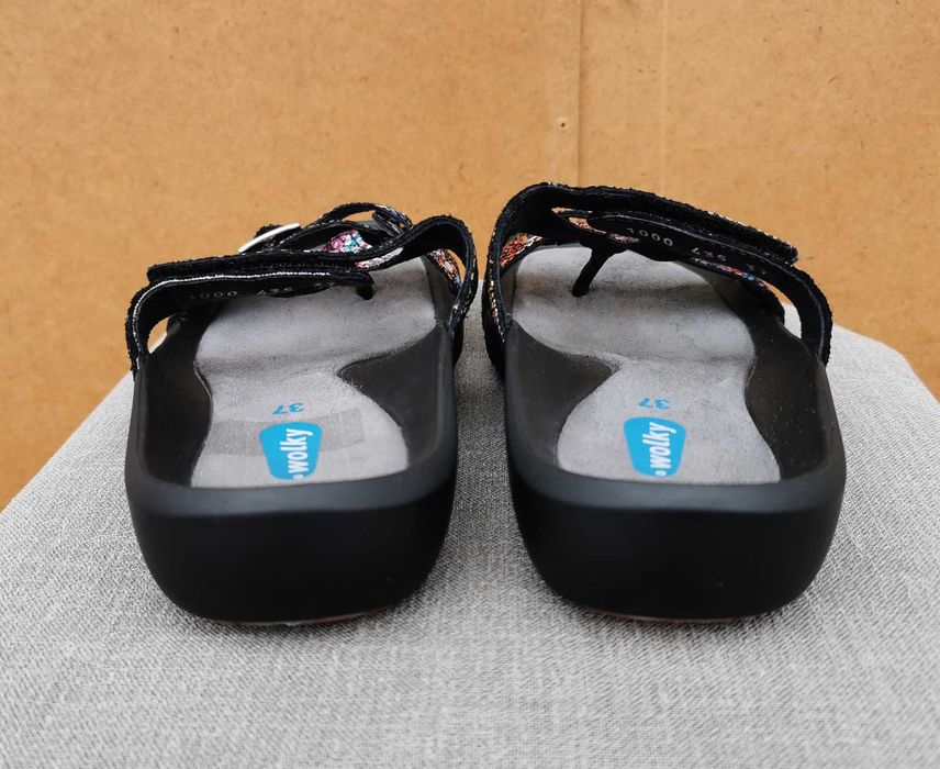 37 р. кожаные шлепанцы вьетнамки босоножки Wolky O Connor