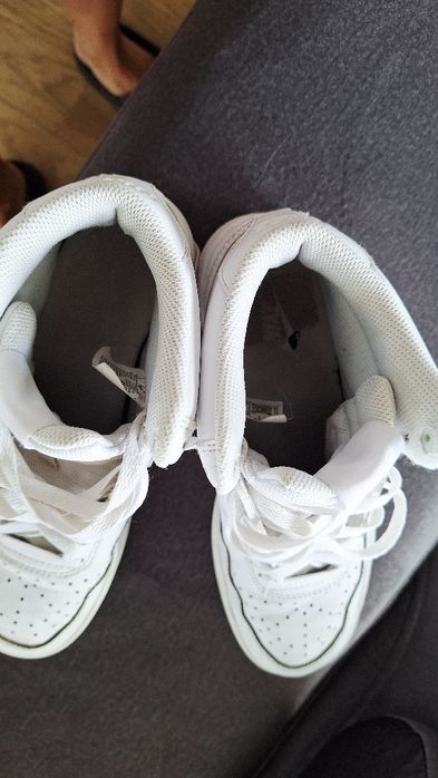 Buty Nike Sneakersy r.39 białe wysokie trampki