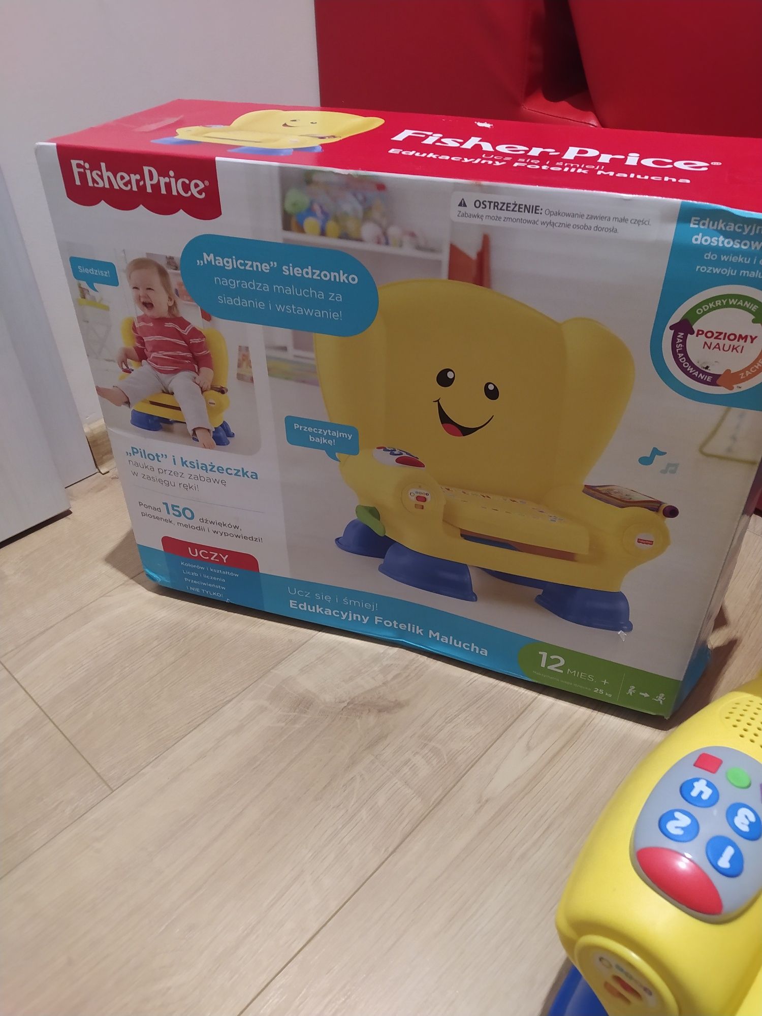 Krzesełko uczydełko fisher price