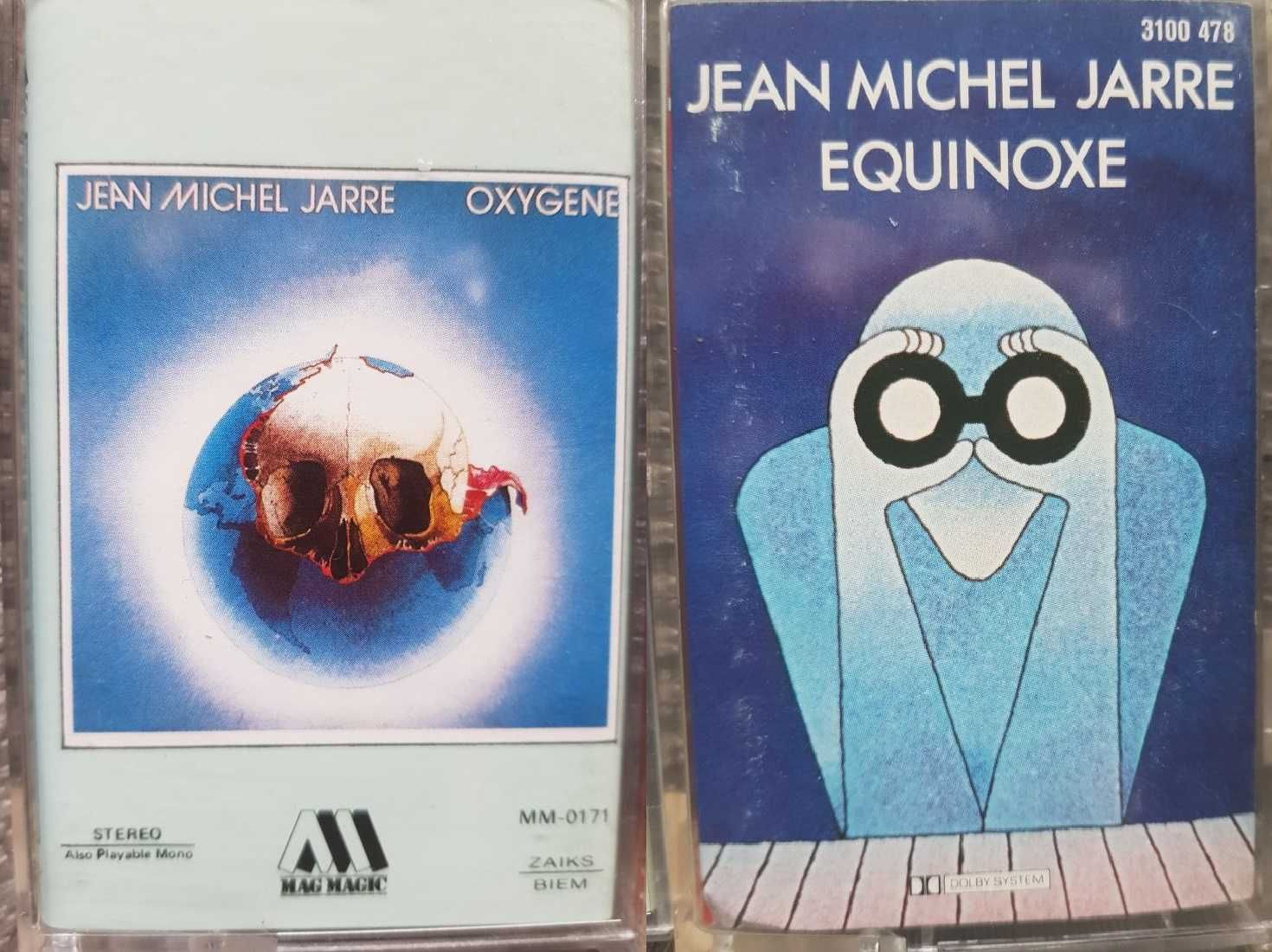 kaseta magnetofonowa audio Jean Michel Jarre kolekcja płyt  lata 90-te