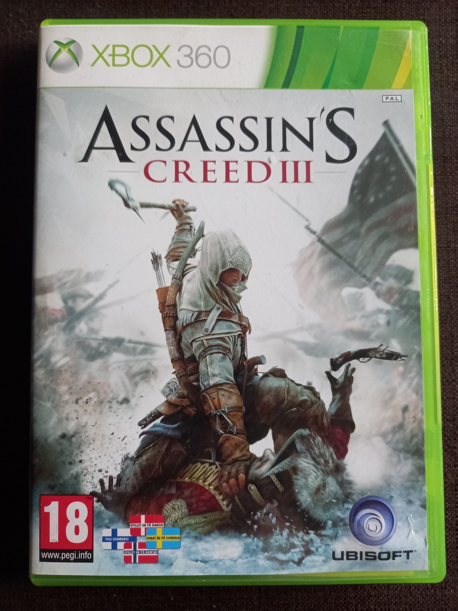 Gra Assassins Creed 3 na konsolę xbox 360