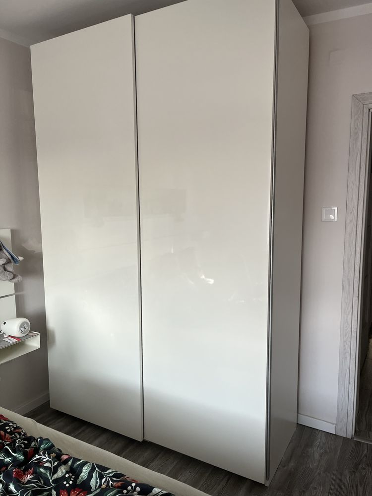 Drzwi przesuwne IKEA Hasvik połysk 150 cm x 236 cm
