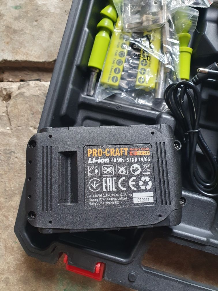 Шурупокрут ProCraft PA18LIN