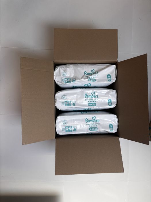 Pampers premium care pieluchomajtki rozmiar 4 9-15kg, 114 sztuk