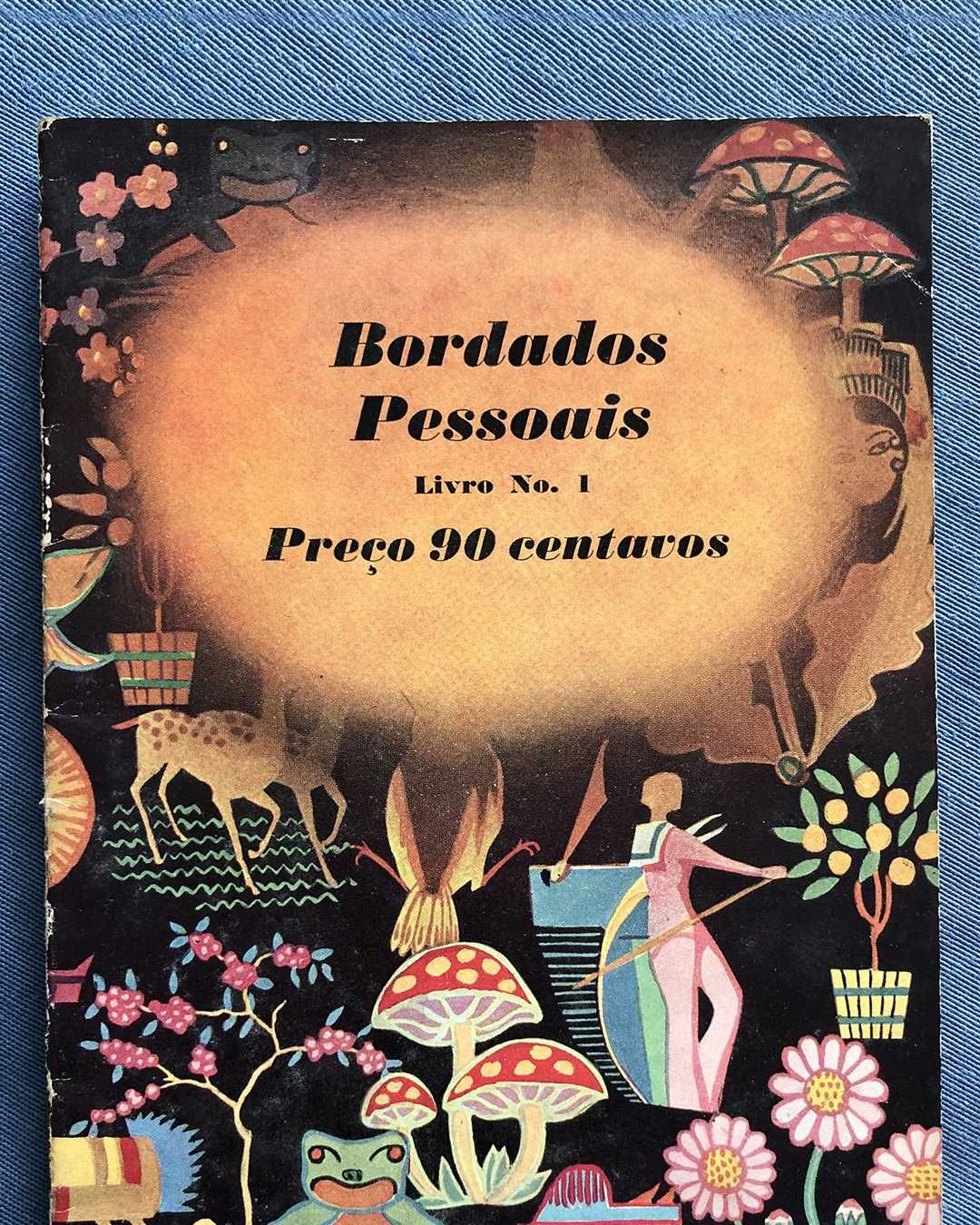 BORDADOS PESSOAIS - 5 brochuras com decalques
