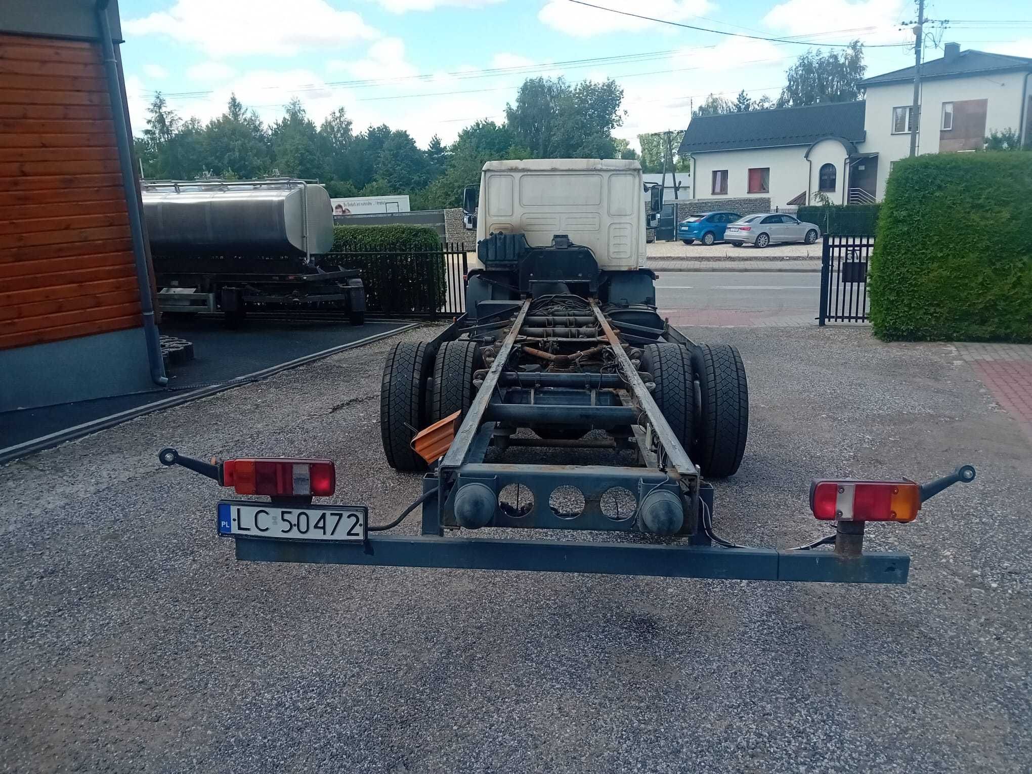 MAN LE 15.280 rama do zabudowy 2005r przód resor tył poduszka