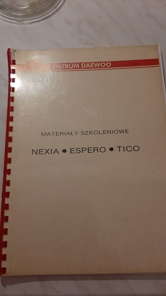 Książka Instrukcja obsługi Daewoo Tico