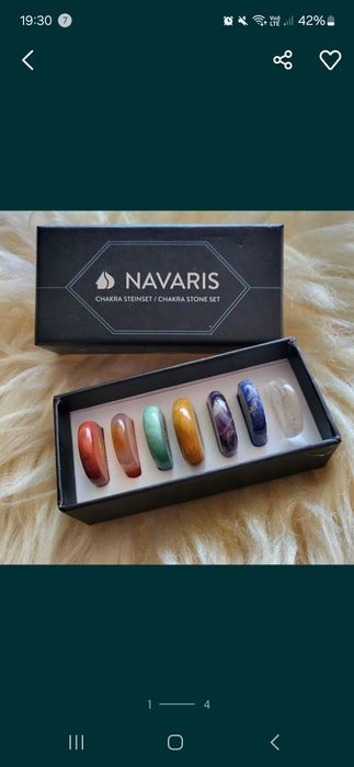 Kamienie czakry medytacja oczyszczania zestaw