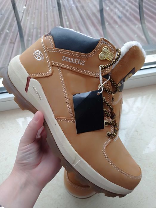 Зимові черевики шкіряні dockers 42/ 43/45/ 46/ 47 р