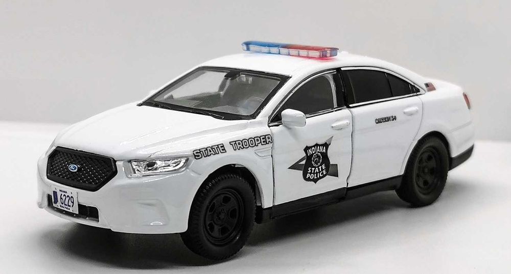 Model 1:43 Welly - Ford Police Interceptor Indiana State Police (USA)
