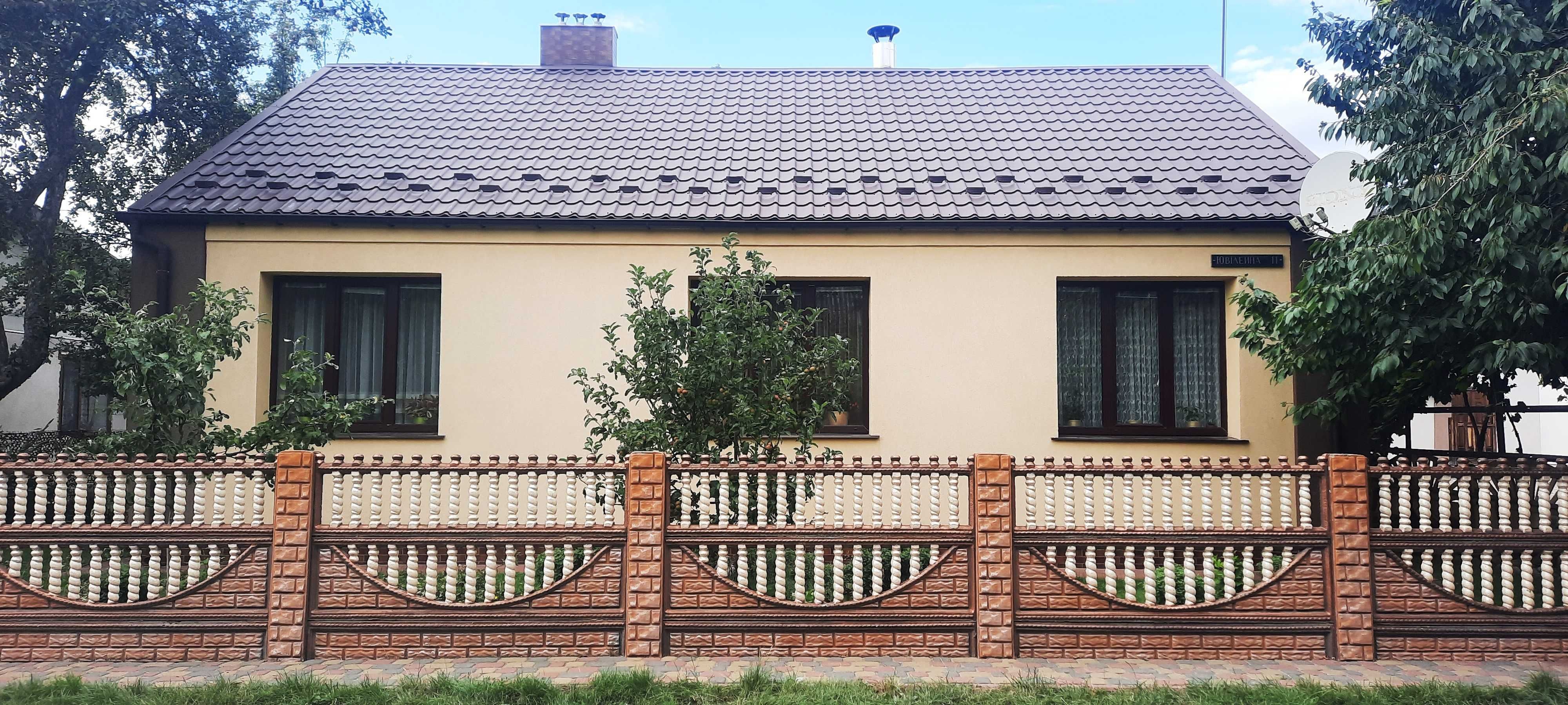 Фарбування дахів металочерепиці шиферу покраска даху