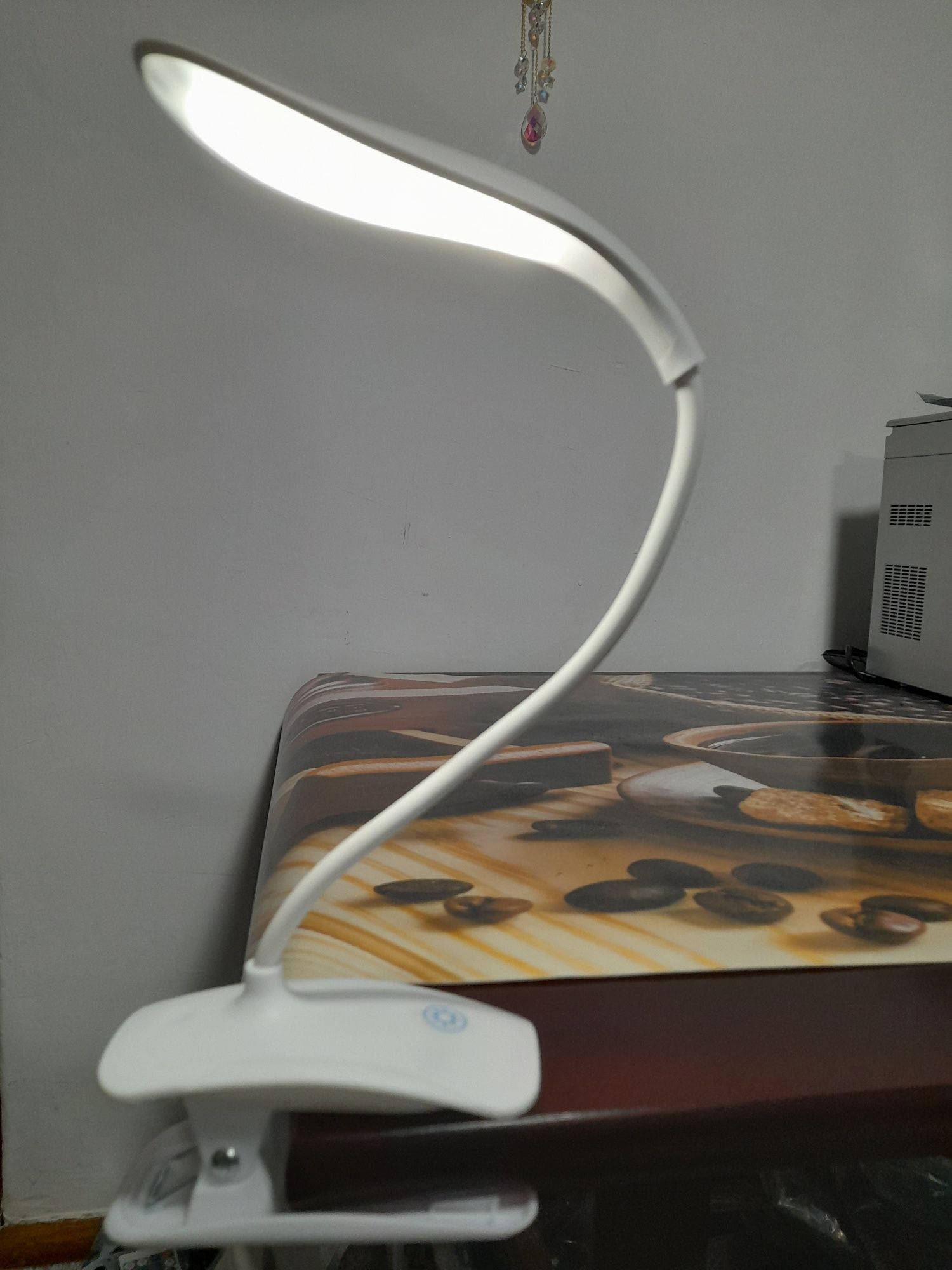 Lampka ze spinaczem!