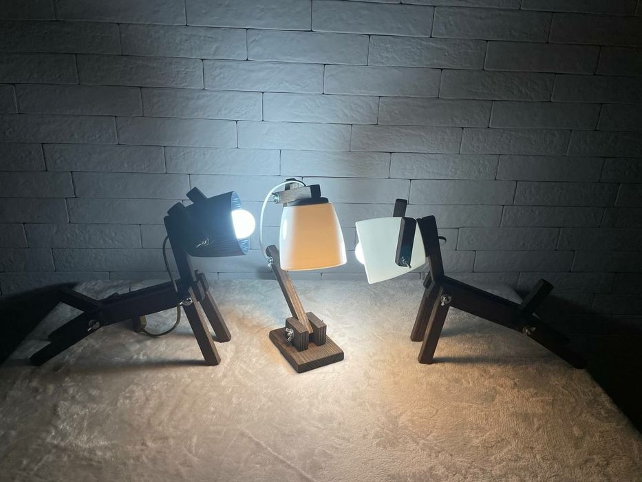 Настільна лампа, світильний. Гарний подарунок. Ручна робота.