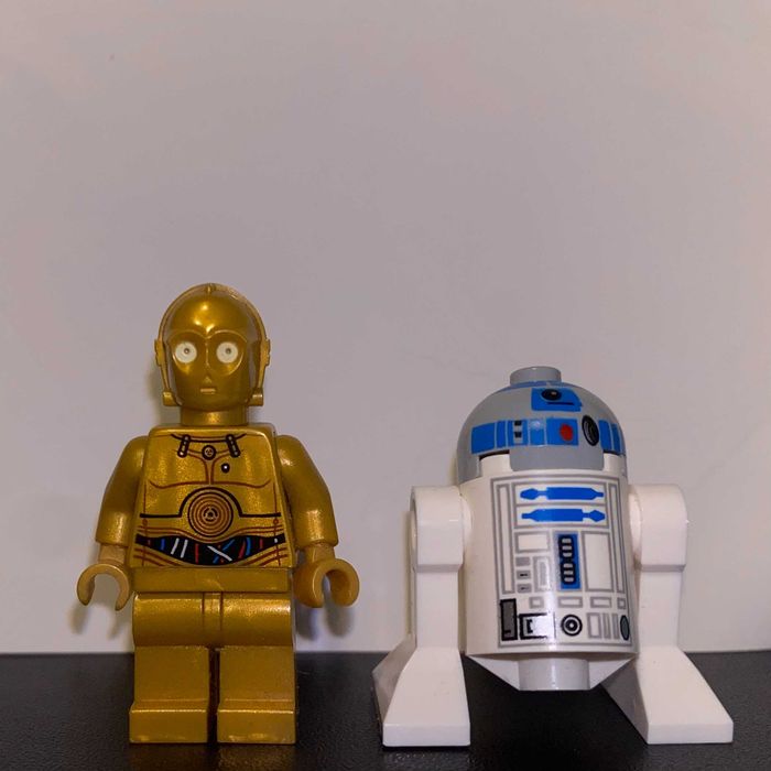 Minifigurki LEGO Star Wars C3PO & R2D2
