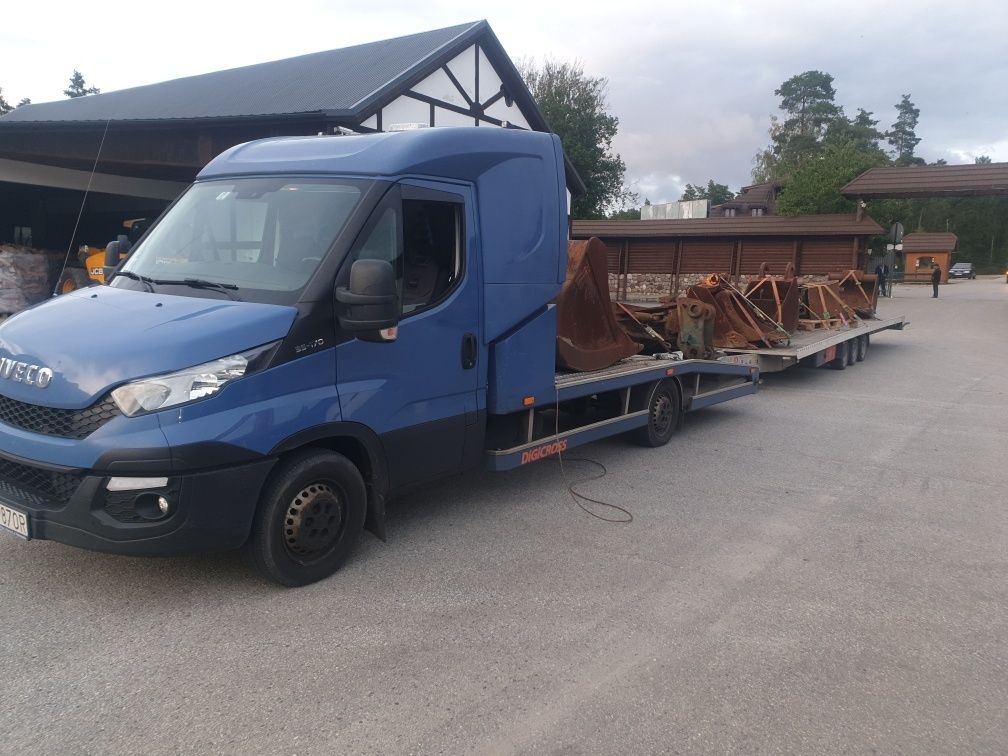 Wynajem autolaweta Iveco Daily