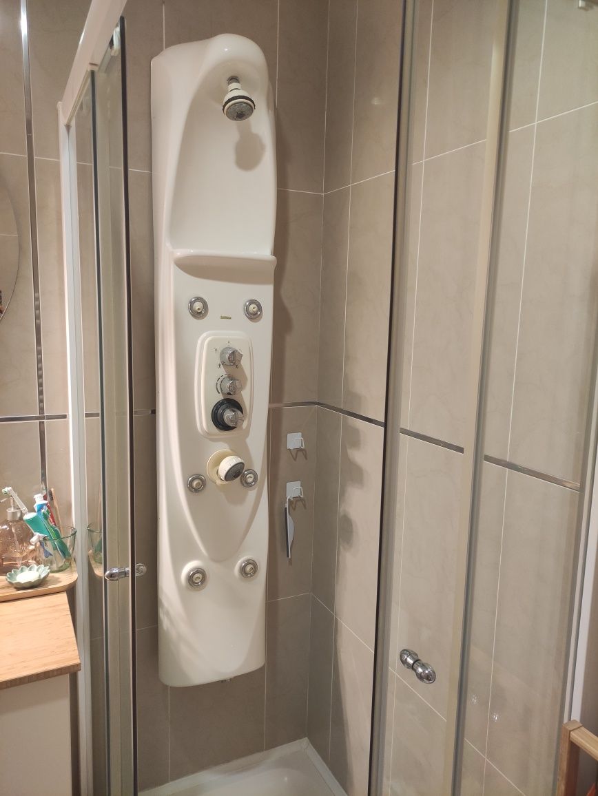 Coluna de hidromassagem termostática Sanitana