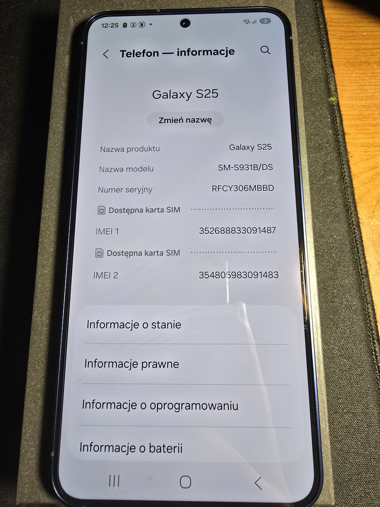 Samsung Galaxy S25 128 Nowy