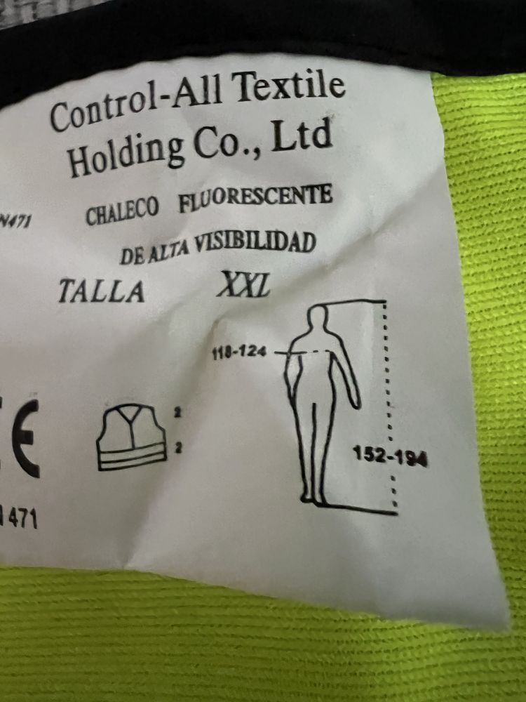 Жилет светоотражающий XXL
