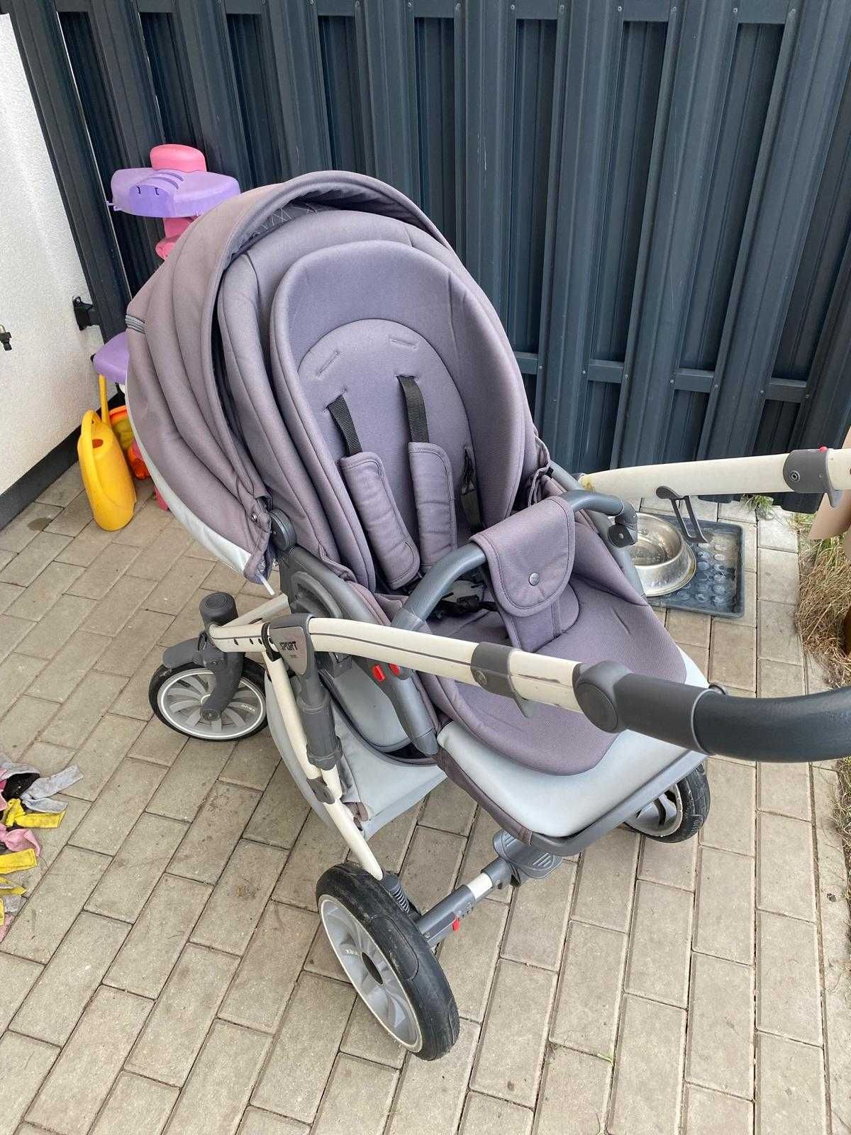 wózek dziecięcy 2w1 spacerówka + gondola Anex sport
