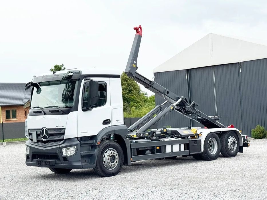 Mercedes-Benz ANTOS 2643 / 6X2 / HAKOWIEC MEILLER 20 000 KG / Z NIEMIEC / IDEALNY  Pierwszy właściciel / podnoszona - skrętna oś / klimatyzacja / PILOT