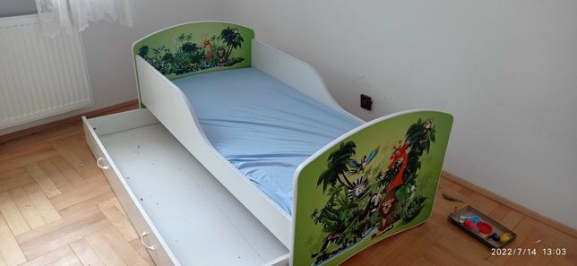 łóżko młodzieżowe 180x90 cm