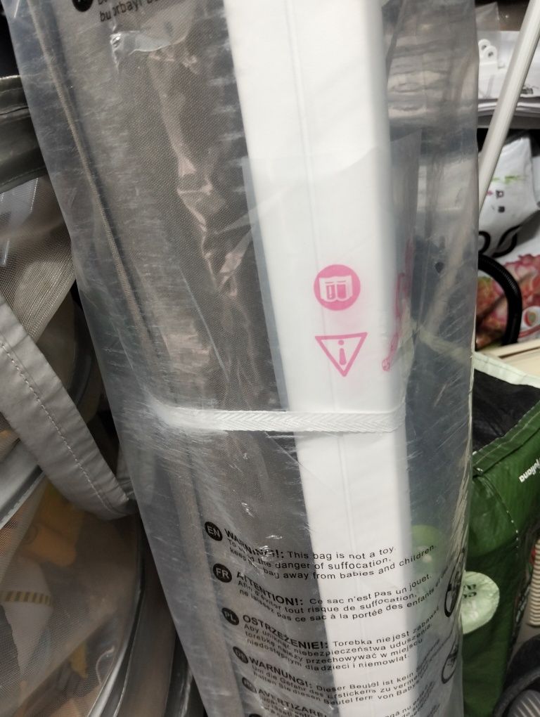Toldo manual castanho Novo