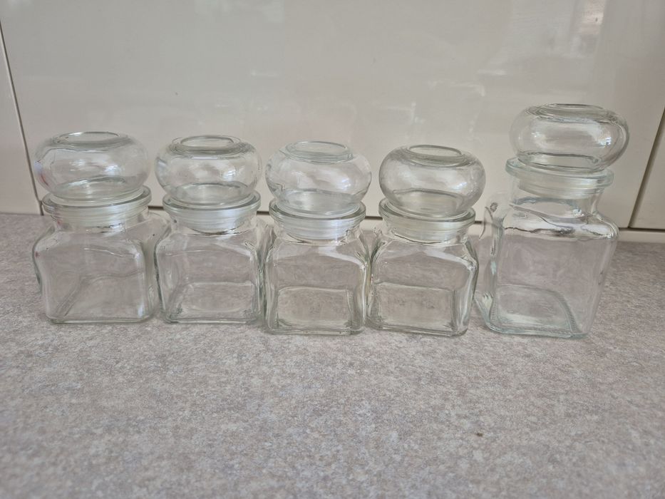 Słoiczek na przyprawy/ szklane