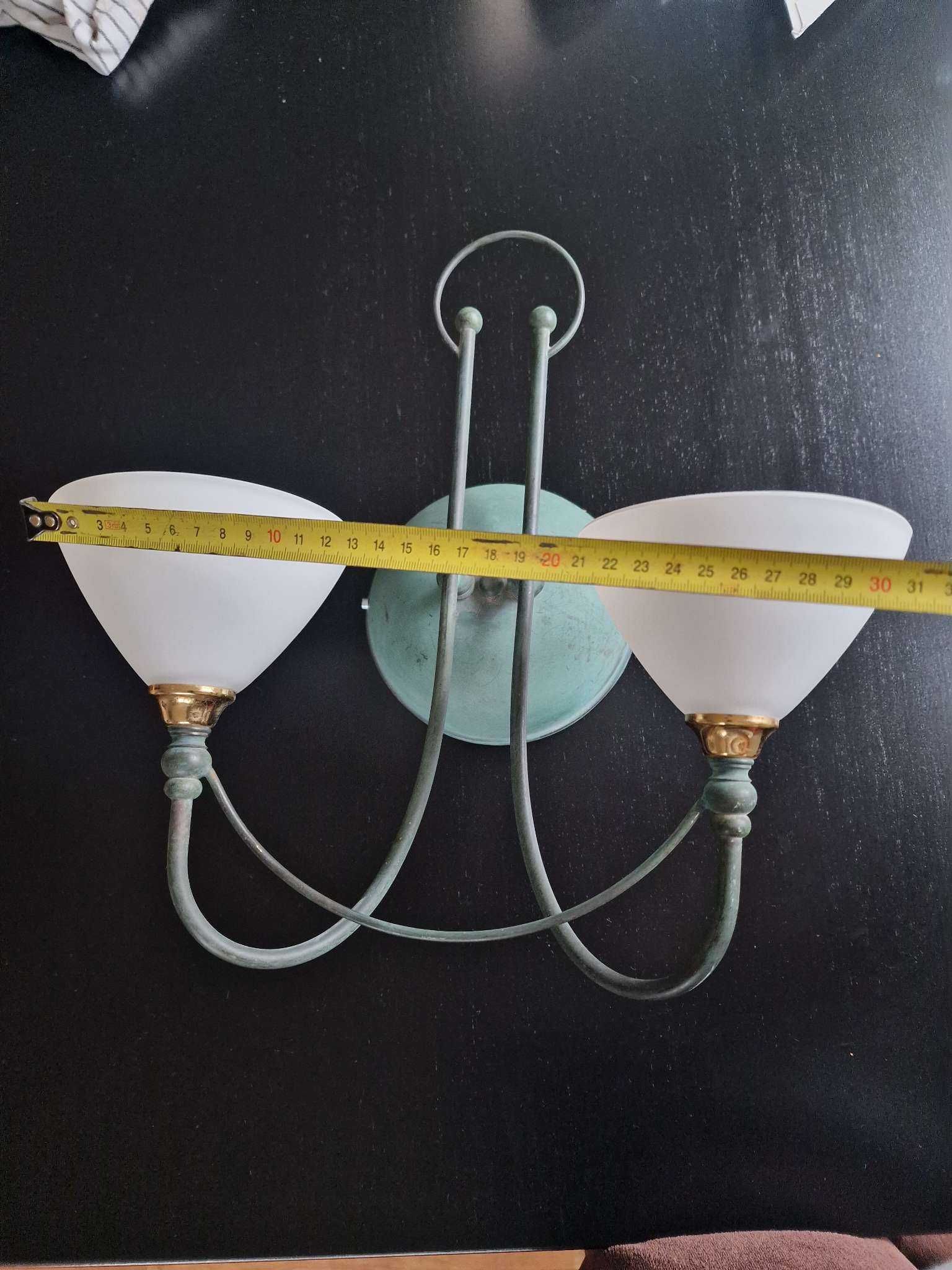 Lampa ścienna z lat 90