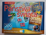 Puzzle Państwa Świata 200 el.