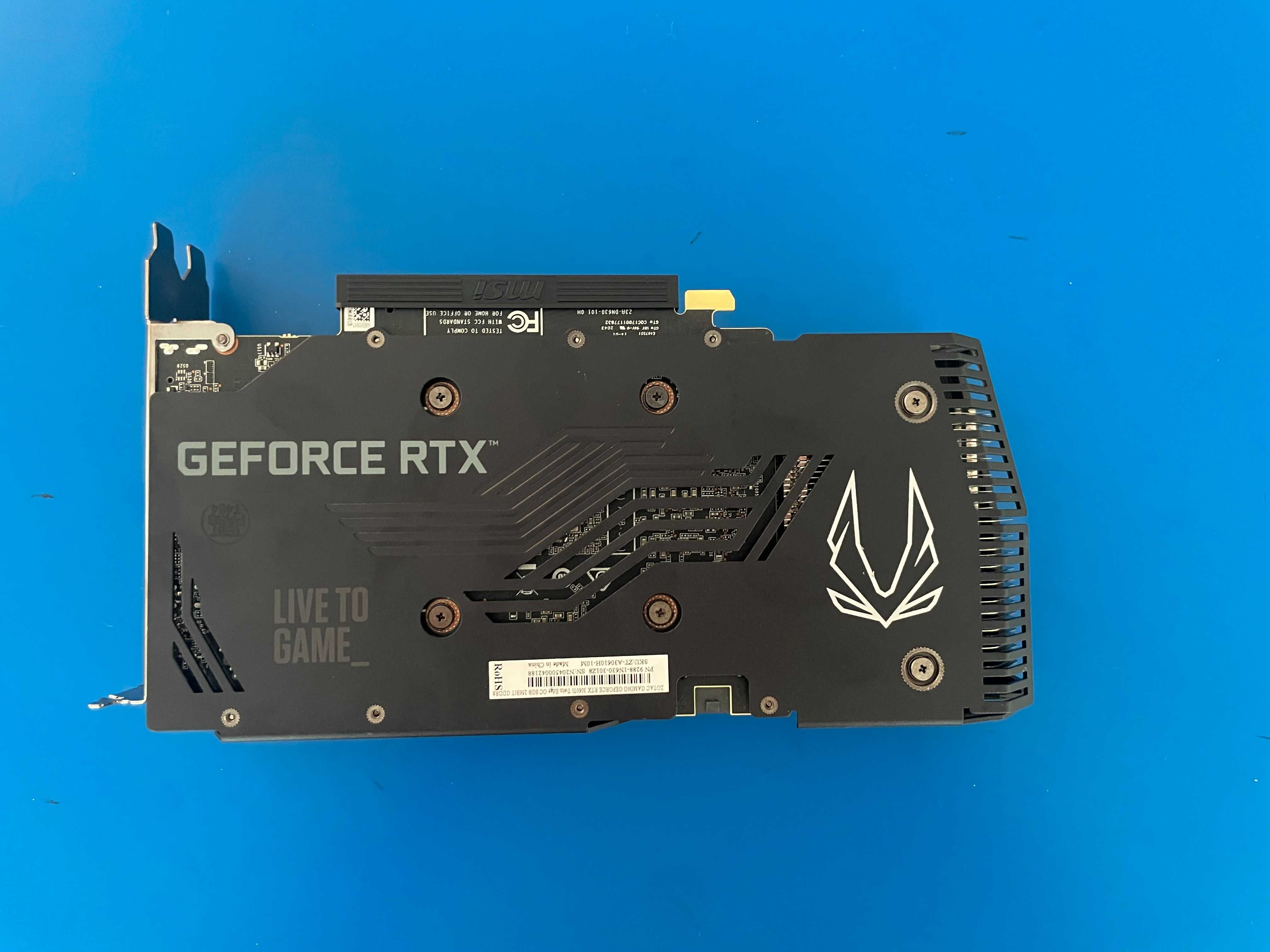 Palaca Gráfica NVIDIA GeForce RTX 3060 Ti Twin Edge OC 8 GB
