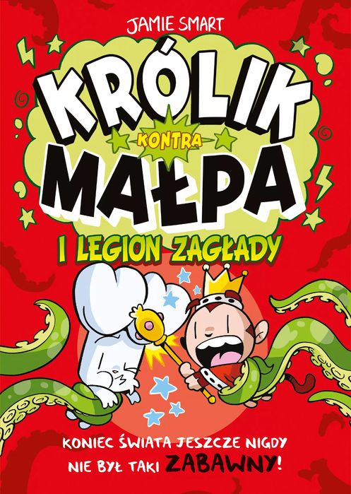 Królik kontra Małpa i legion zagłady. Tom 3. Egmont - komiksy