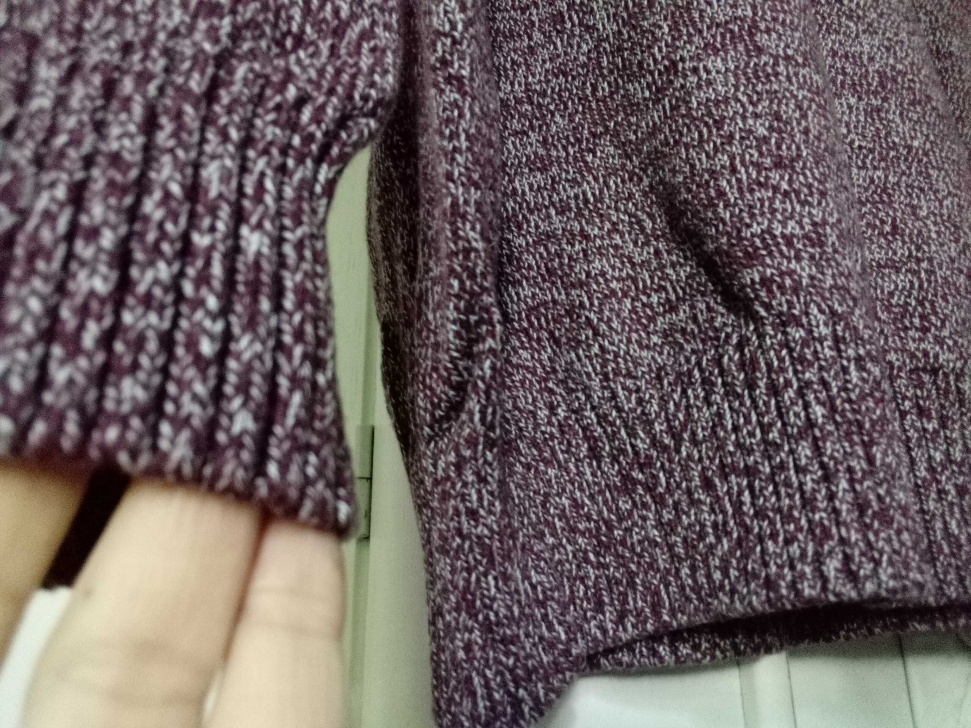 jak NOWY bawełniany MAINE new england sweter męski melanżowy L