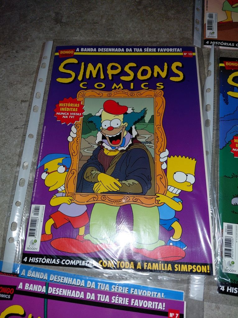 Revistas Simpsons coleção portuguesa - colecionadores
