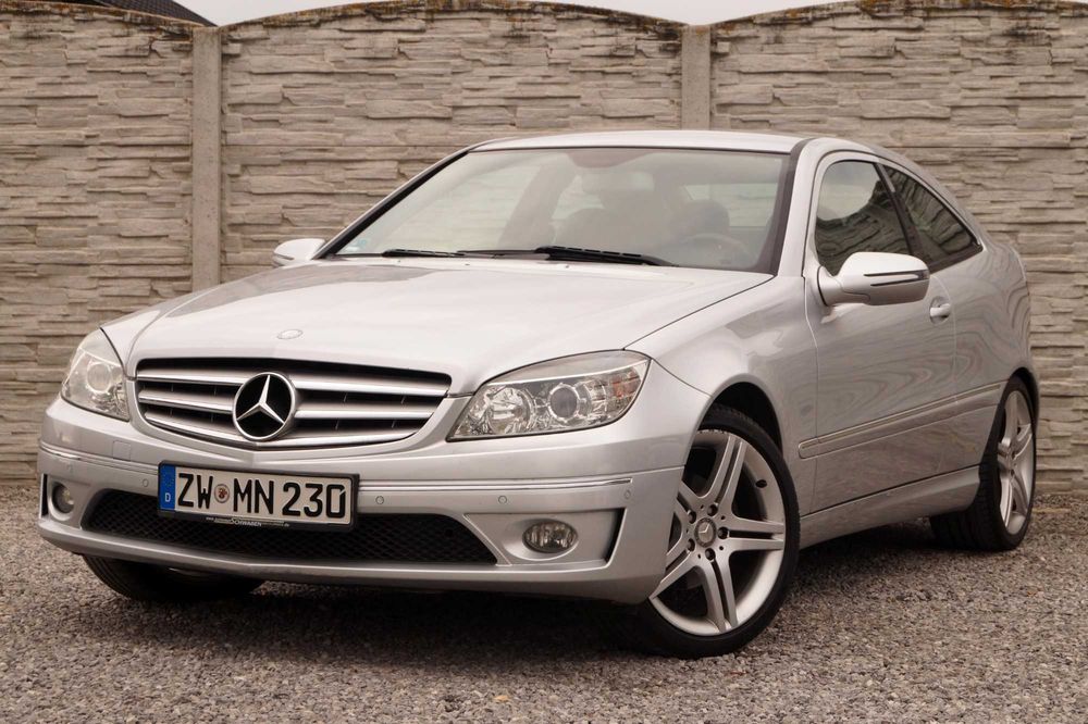 MERCEDES CLC COUPE 2009R 1.8 143km Manual Pakiet AMG Alu 18 Pdc Nawi