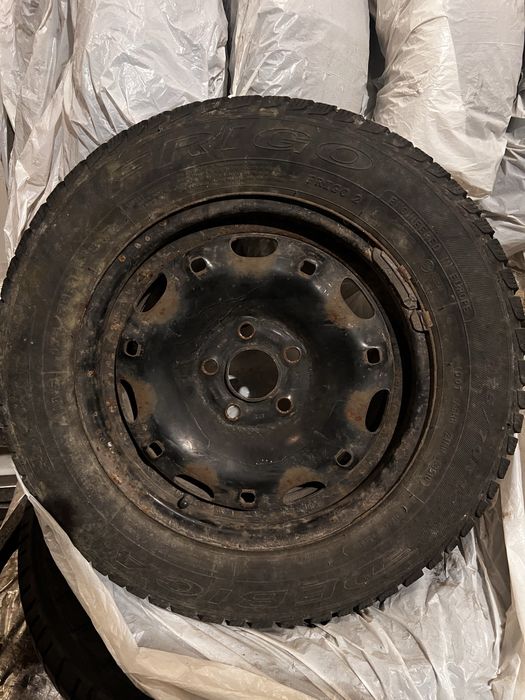 Сталеві диски 5*100 з літньою гумою