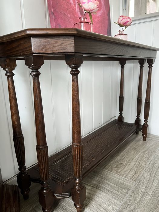 Konsolka dębowa- Meble Holenderskie