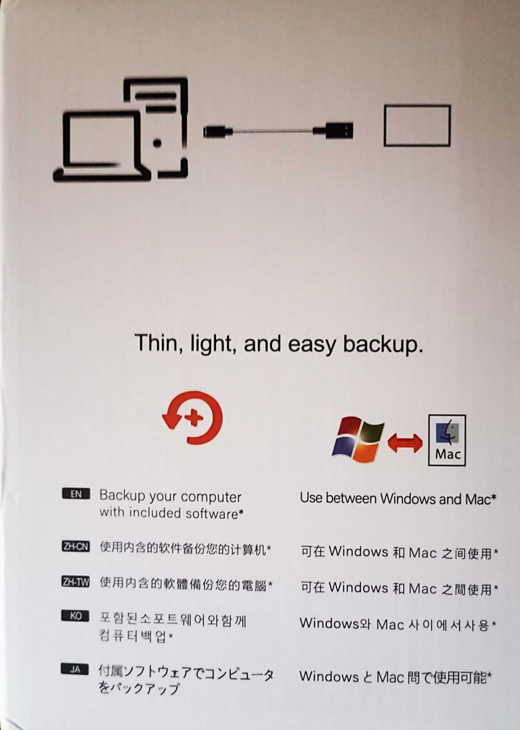Disco rígido externo 4tb