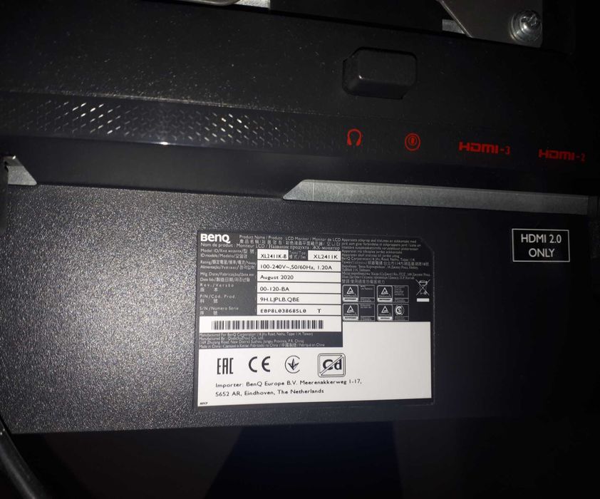 Ігровий монітор Benq Zowie XL2411K / 24" / 144hz / TN / 1ms / DyAc