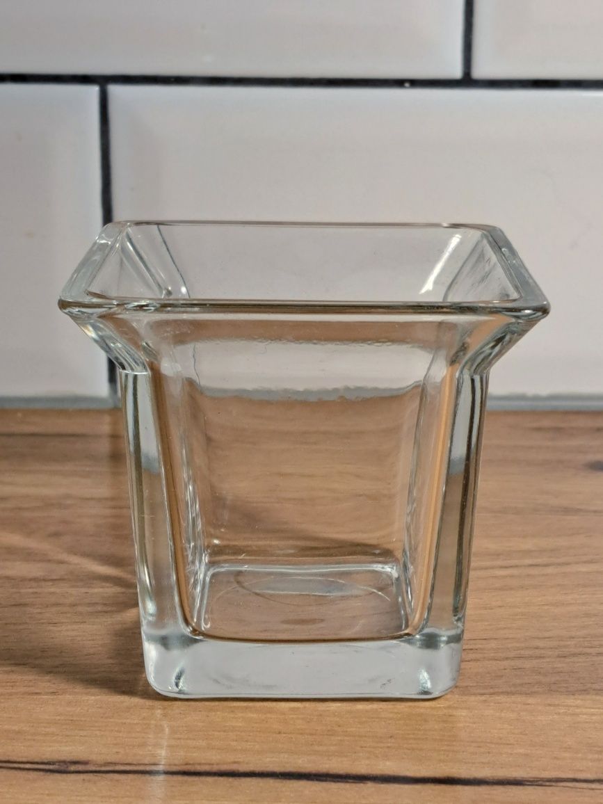 Szklany Świecznik do tea light 32