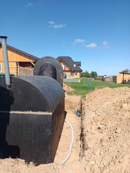 piwnica betonowa ogrodowa ziemianka B30W8 solidna szczelna schody tune