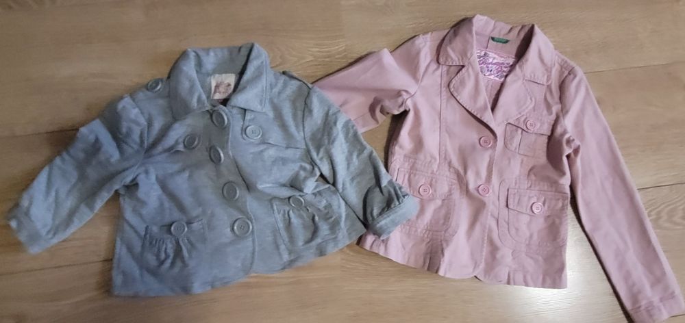 Zestaw ubrań dla dziewczynki marynarka spódnica sukienka koszulka