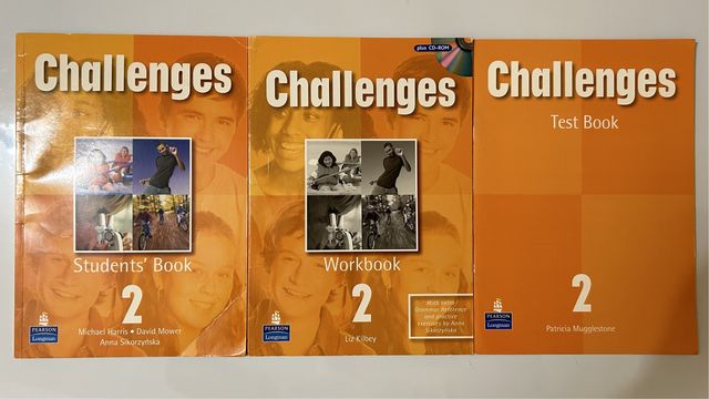 Challenges 2 Workbook + Students Book + Test Book + CD НОВИЙ