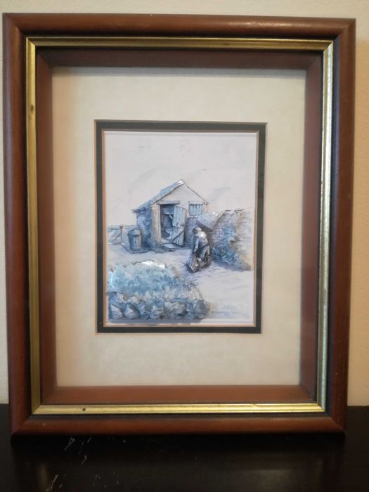 Obraz ,,3d" inspirowany ,,ML Clarkson Yesterday's News"