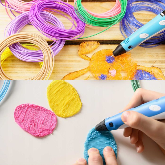 DŁUGOPIS 3D zestaw dla dzieci + filamenty