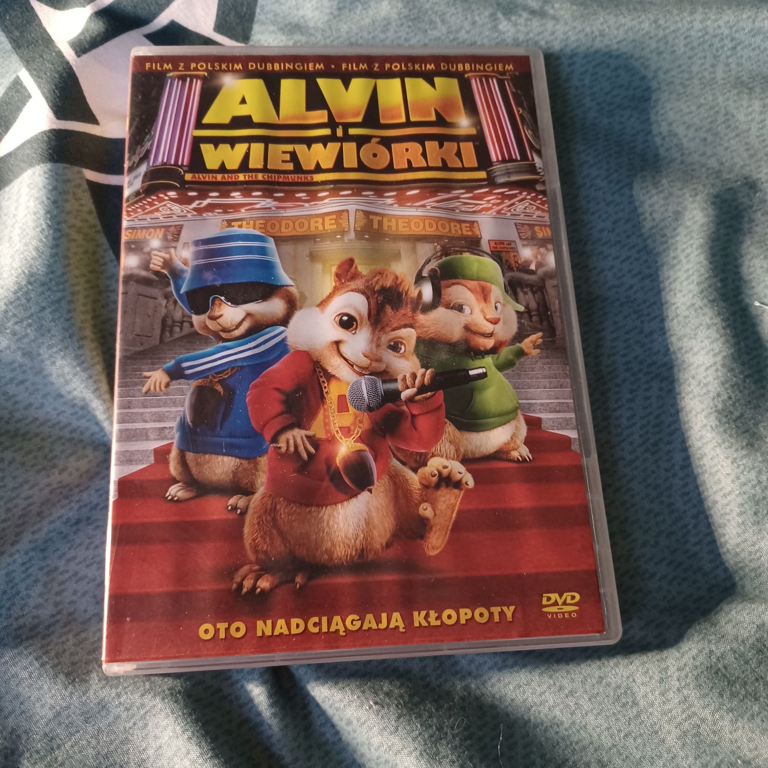 DVD alvin i wiewiórki polska wersja