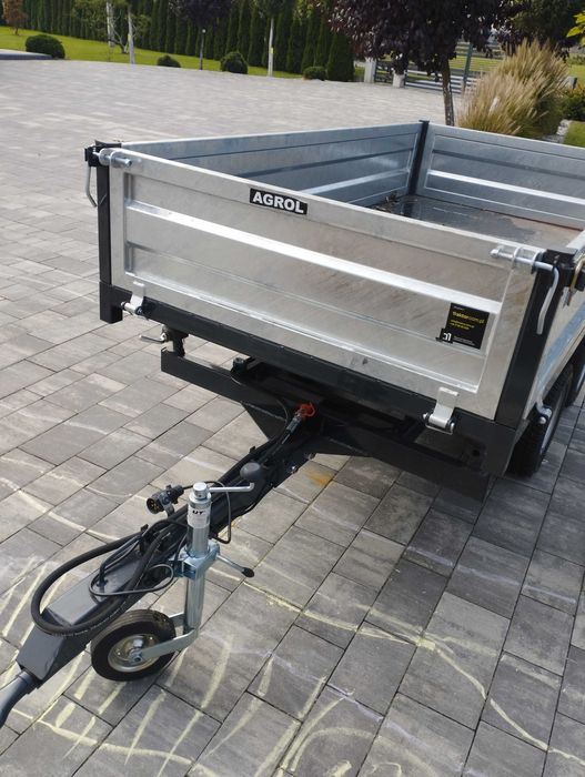 Przyczepa Ocynkowana z kiprem na 3 strony Polecam